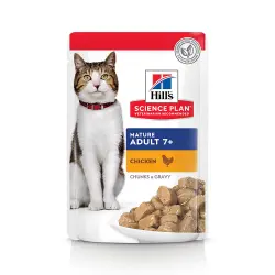 Hill's Mature Adult 7+ para gatos - 12 x 85 g Pollo