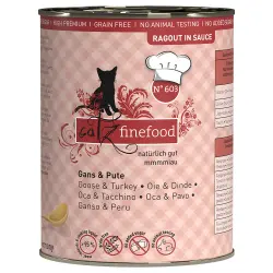 catz finefood ragout 6 x 380 g - Nº 603 Ganso y Pavo