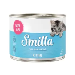 Smilla Kitten 6 x 200 g - Ternera