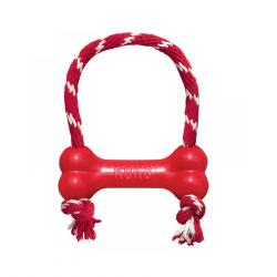 Kong Goodie Bone Hueso con cuerda para perros