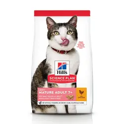 Hill's Mature Adult Light con pollo pienso para gatos - 7 kg