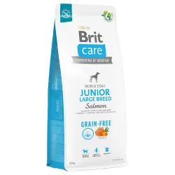 Brit Care Grain-Free Junior Large Breed con salmón y patata - 12 kg