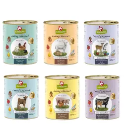 GranataPet Darling's Meal Mix Pack 6 x 800 g - Paquete de mezclas 1 (6 variedades)