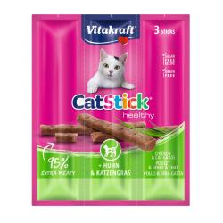 Vitakraft Cat Stick Pollo y Hierba gatera 18 gr.