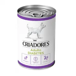 Criadores Adulto Diabetes lata para perros