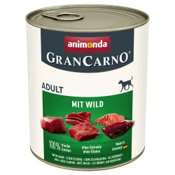 Animonda GranCarno Original Adult 6 x 800 g - Caza