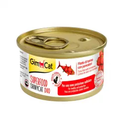 Gimcat Superfood Shinycat Duo Atún y Tomate 70 gr.