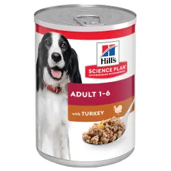 Hill's Adult Science Plan latas para perros - 12 x 370 g - Pavo