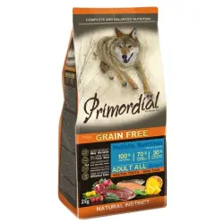 Primordial Adult Grain Free Pato y Trucha pienso para perros