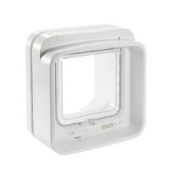 Puerta SureFlap DualScan con microchip Blanco