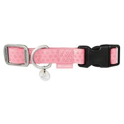 Collar para perros MacLeather rosa L