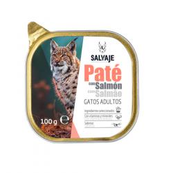 Salvaje Adulto Salmón Paté en tarrina para gatos