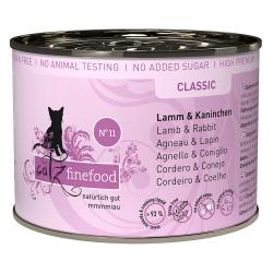 catz finefood en latas 6 x 200 g - Cordero y conejo