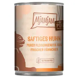 MjAMjAM con pura carne 6 x 400 g - Puro jugoso pollo