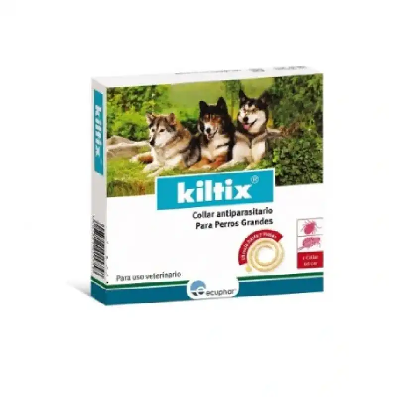 Kiltix Collar antiparasitario para perros Grande