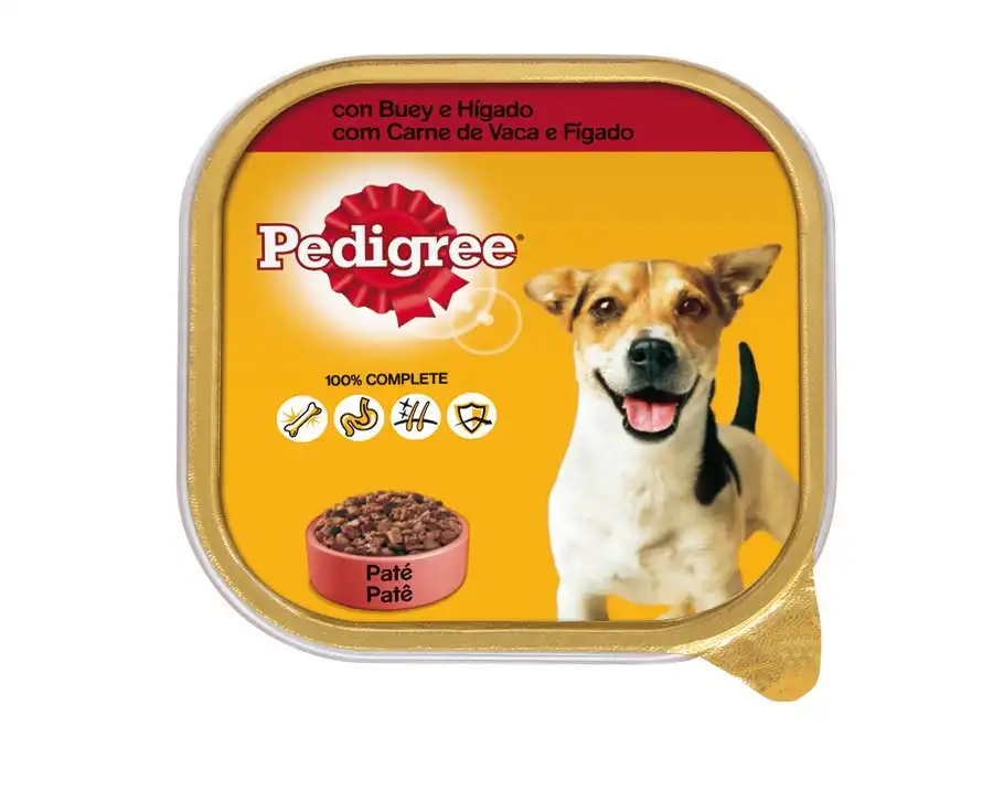 Pedigree Tarrina Buey & higado 300 gr.