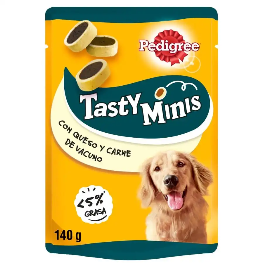 Pedigree Tasty Bites Cheesy Bites (Queso) 140 gr.