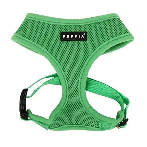 Puppia Arnés Soft Verde S