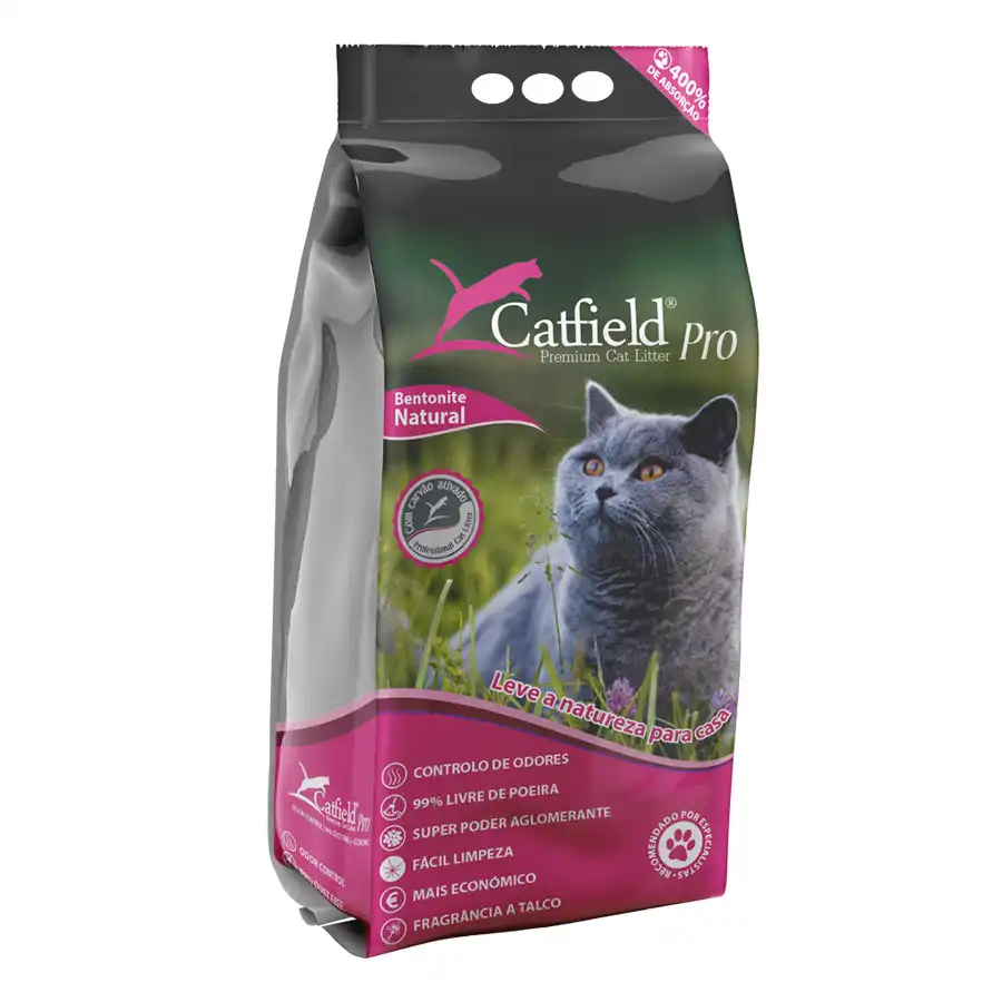 Catfield Premium Pro Talco Arena aglomerante para gatos