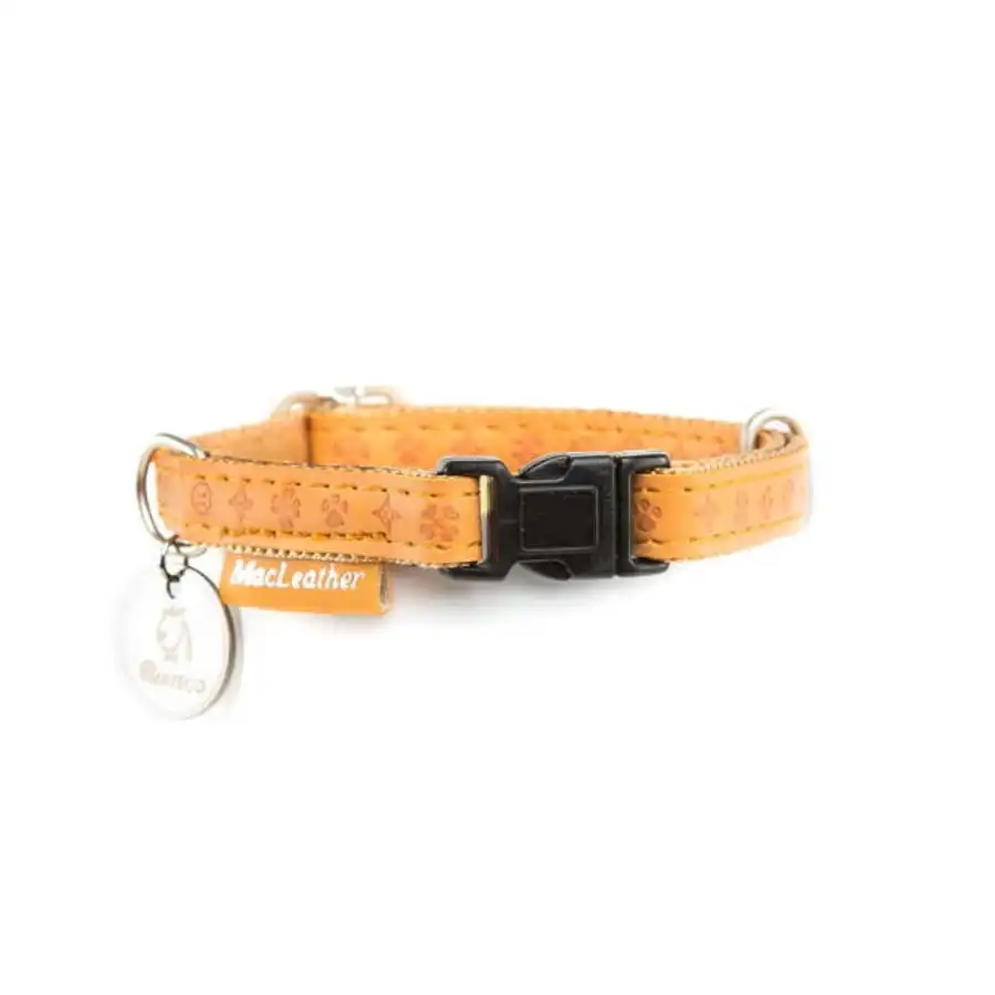 Collar para perros MacLeather marrón XL