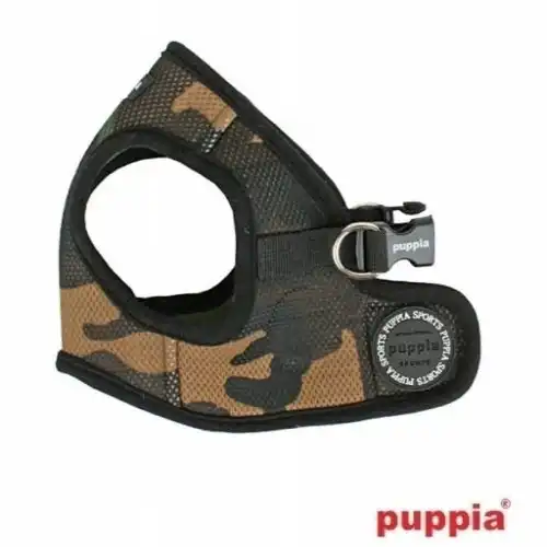 Puppia Arnés Soft Vest B Camuflaje XS