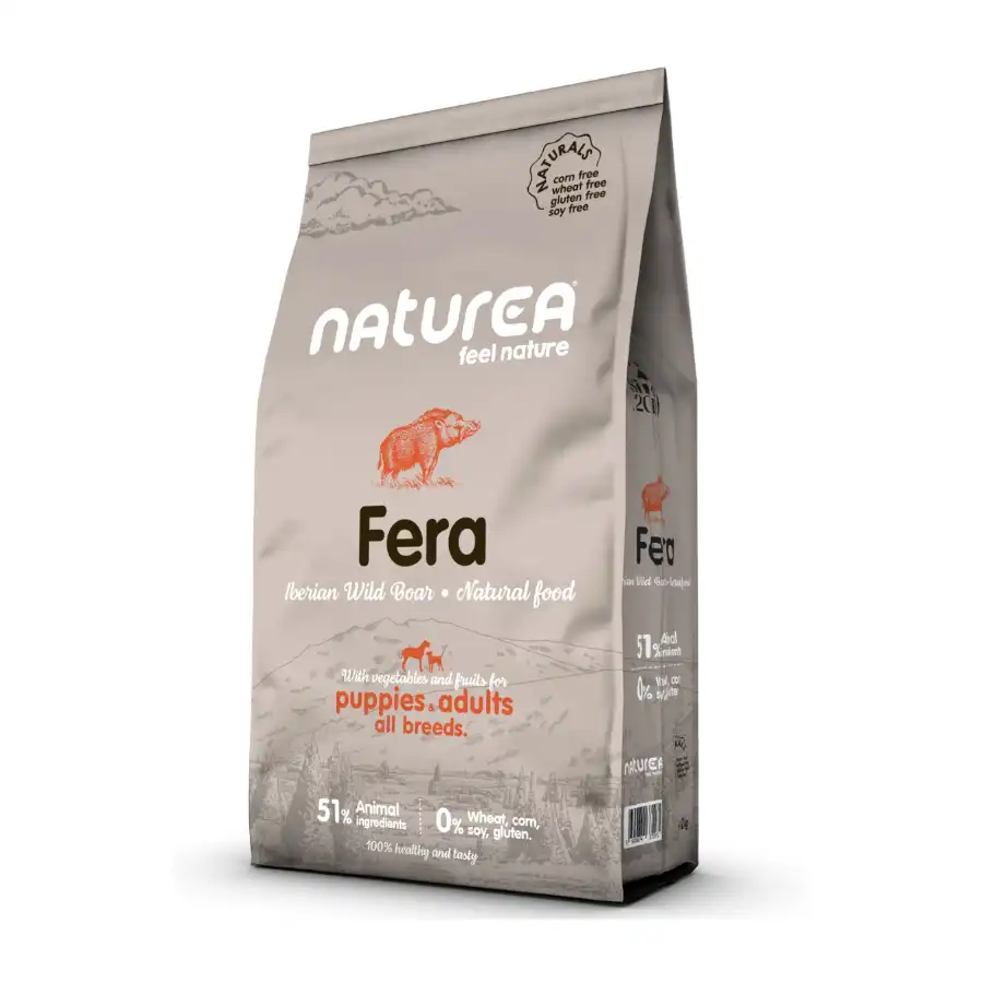 Naturea Naturals Fera Jabalí Ibérico pienso para perros