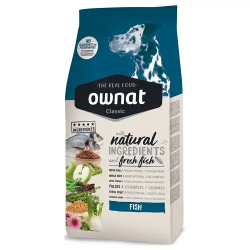 Ownat Classic Pescado pienso para perros