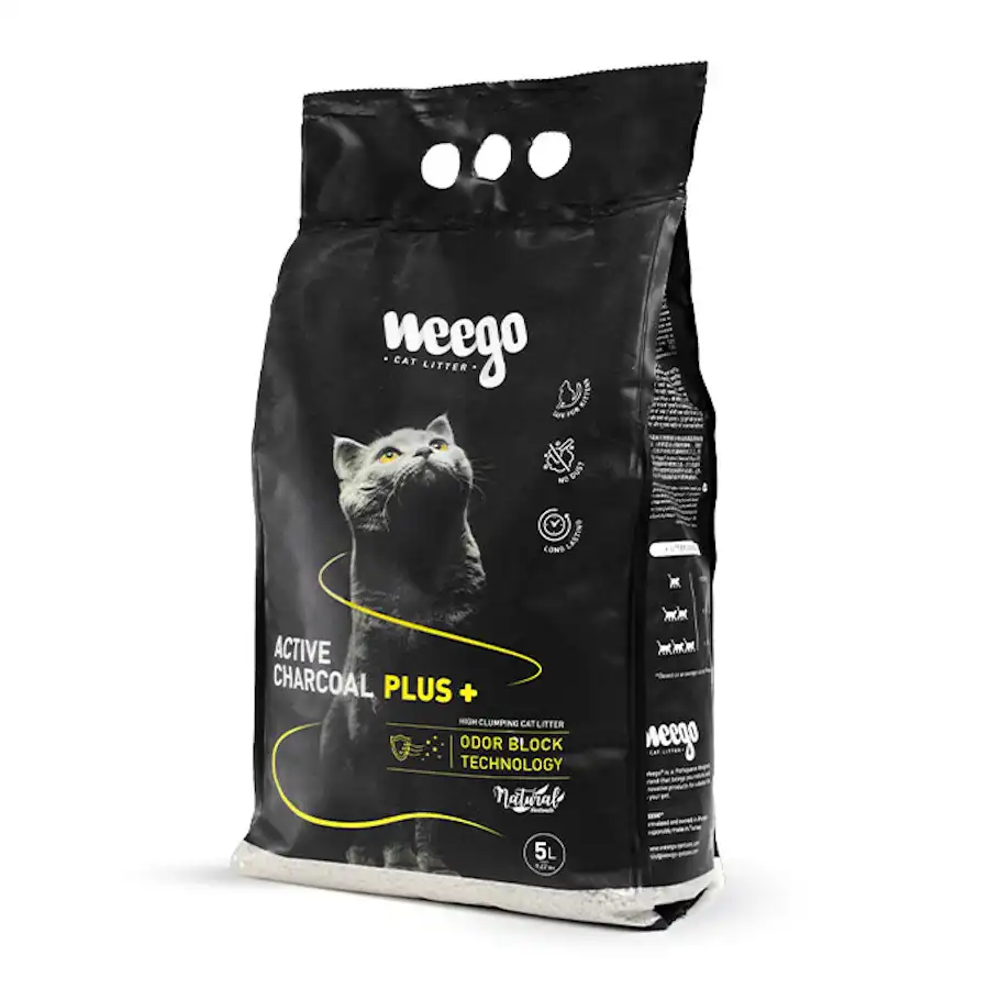 Weego Active Charcoal Plus Arena aglomerante para gatos