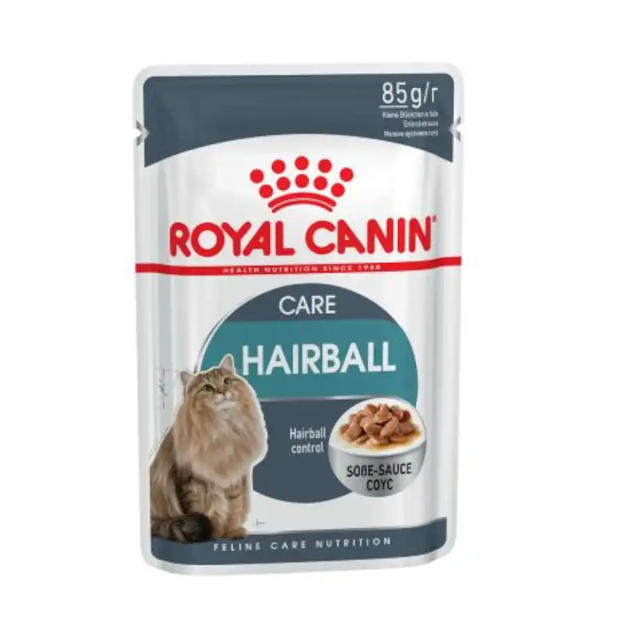 Royal Canin Hairball sobre en salsa para gatos