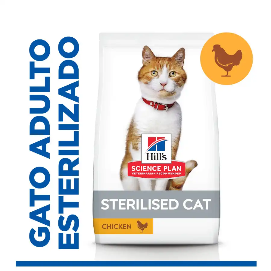 Hill's Science Plan Sterilised Adult Pollo pienso para gatos