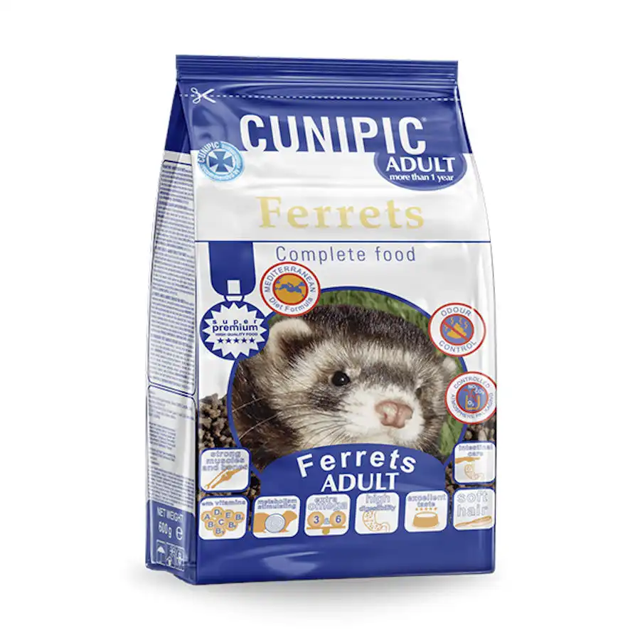 Cunipic comida para hurones adultos 2 Kg.