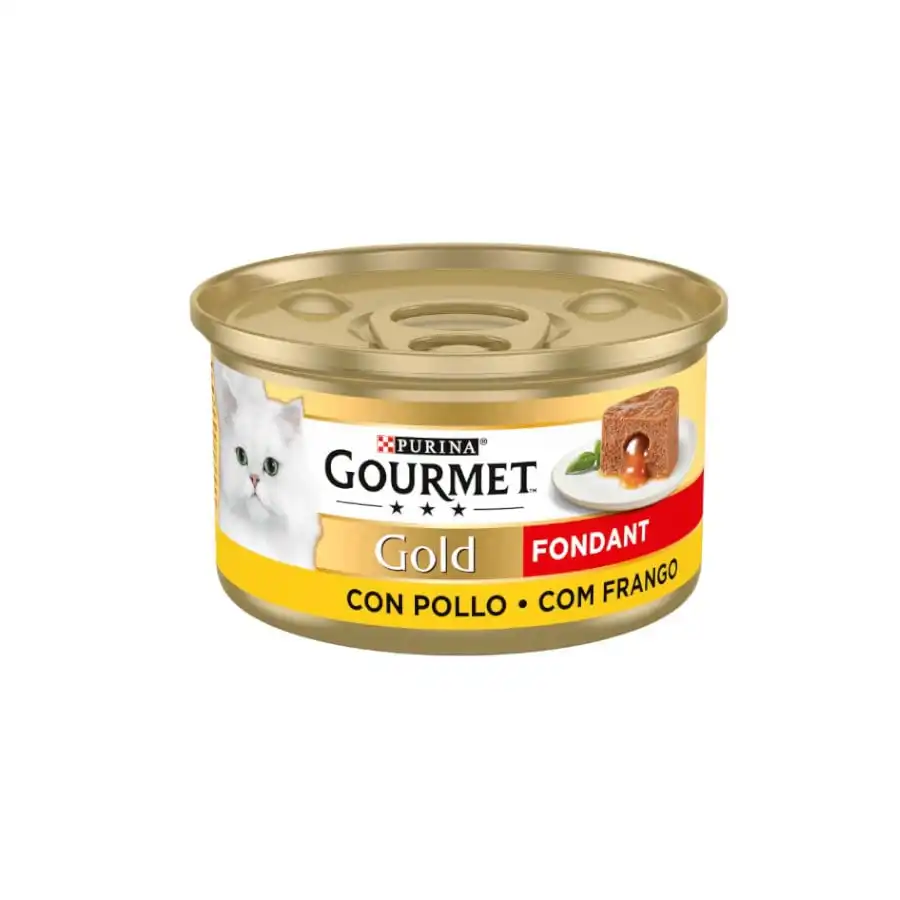 Gourmet Gold Fondant Pollo en Paté lata para gatos