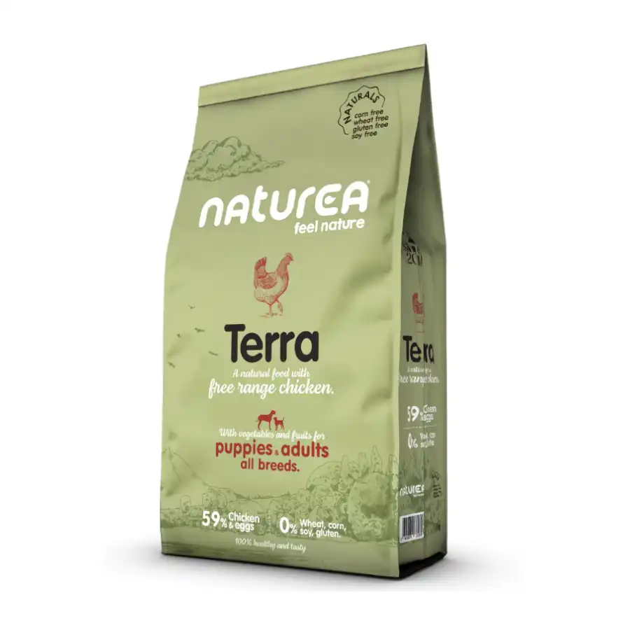 Naturea Naturals Terra Free Range Pollo pienso para perros