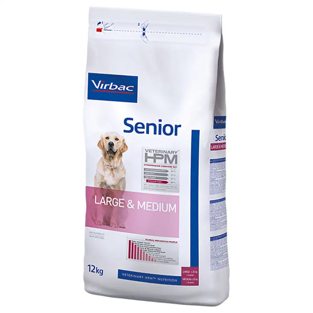 Virbac HPM Senior Large & Medium 12 Kg.