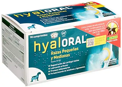 Hyaloral razas pequeñas y medianas 90 cds.