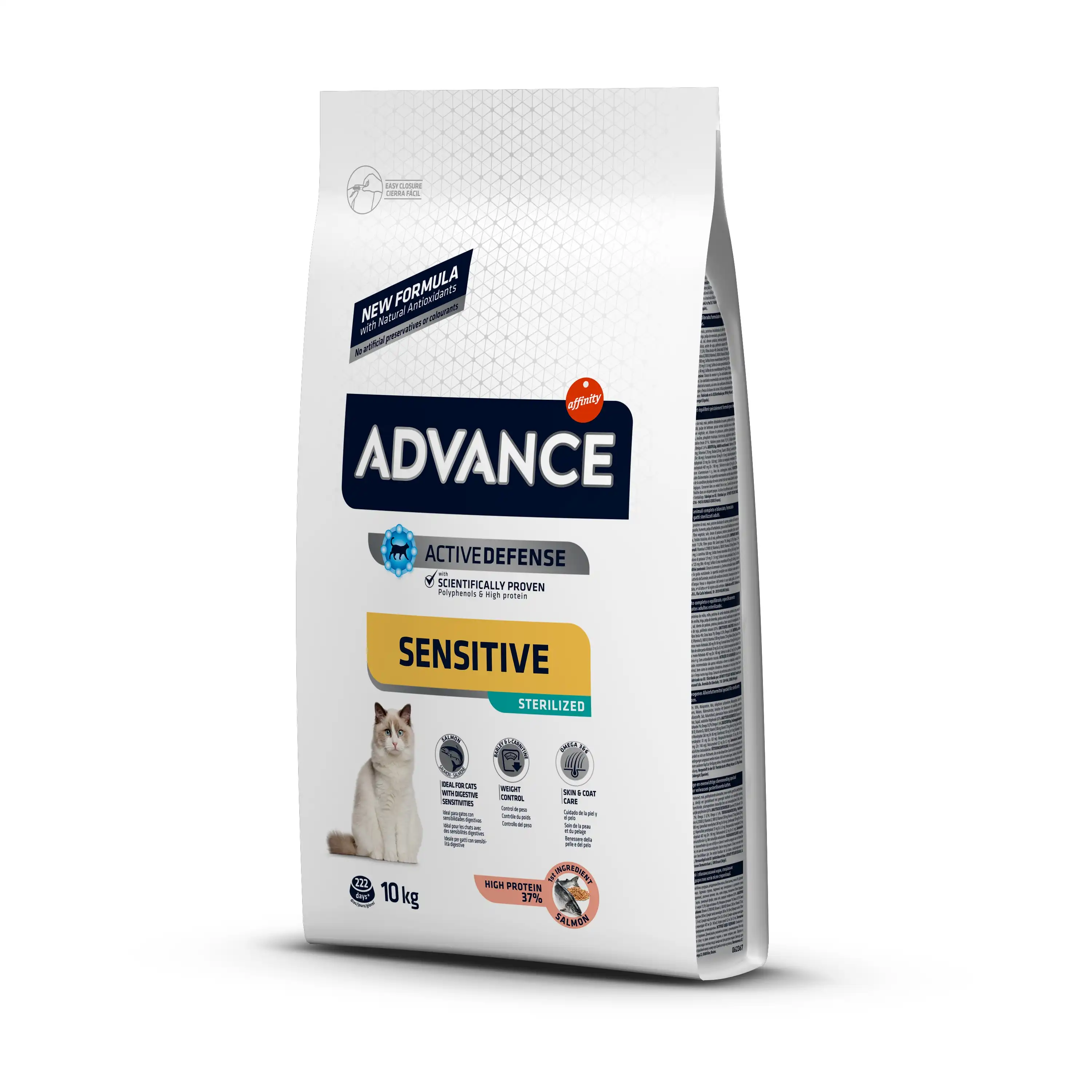 Advance Cat Sterilized Sensitive (Salmón) 10 Kg.