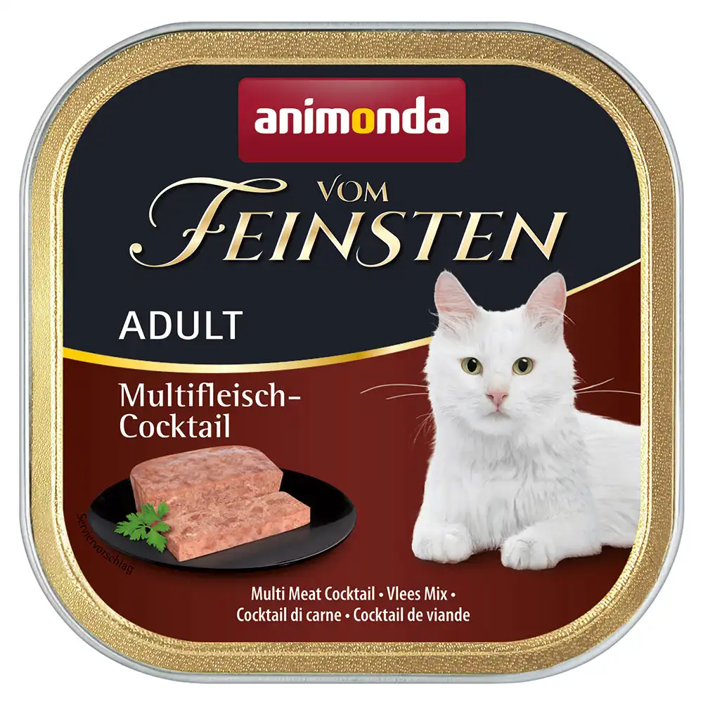 Megapack Animonda vom Feinsten Adult 32 x 100 g - Cóctel de carne