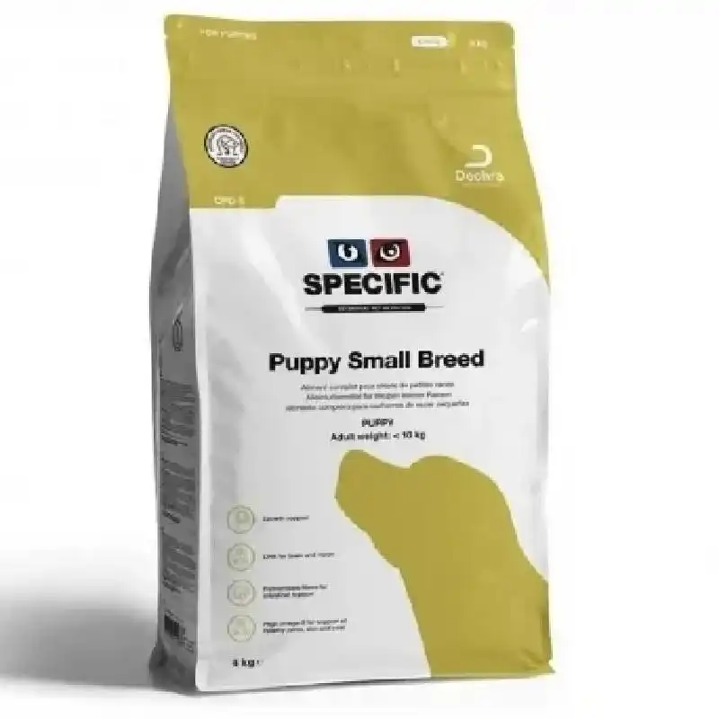 Pienso Specific CPD-S puppy small breed pienso para cachorros de razas pequeñas, Peso 7 Kg